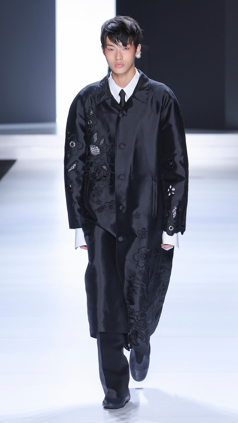 Daiki Koga featured in  the Dolce & Gabbana fashion show for Spring/Summer 2024