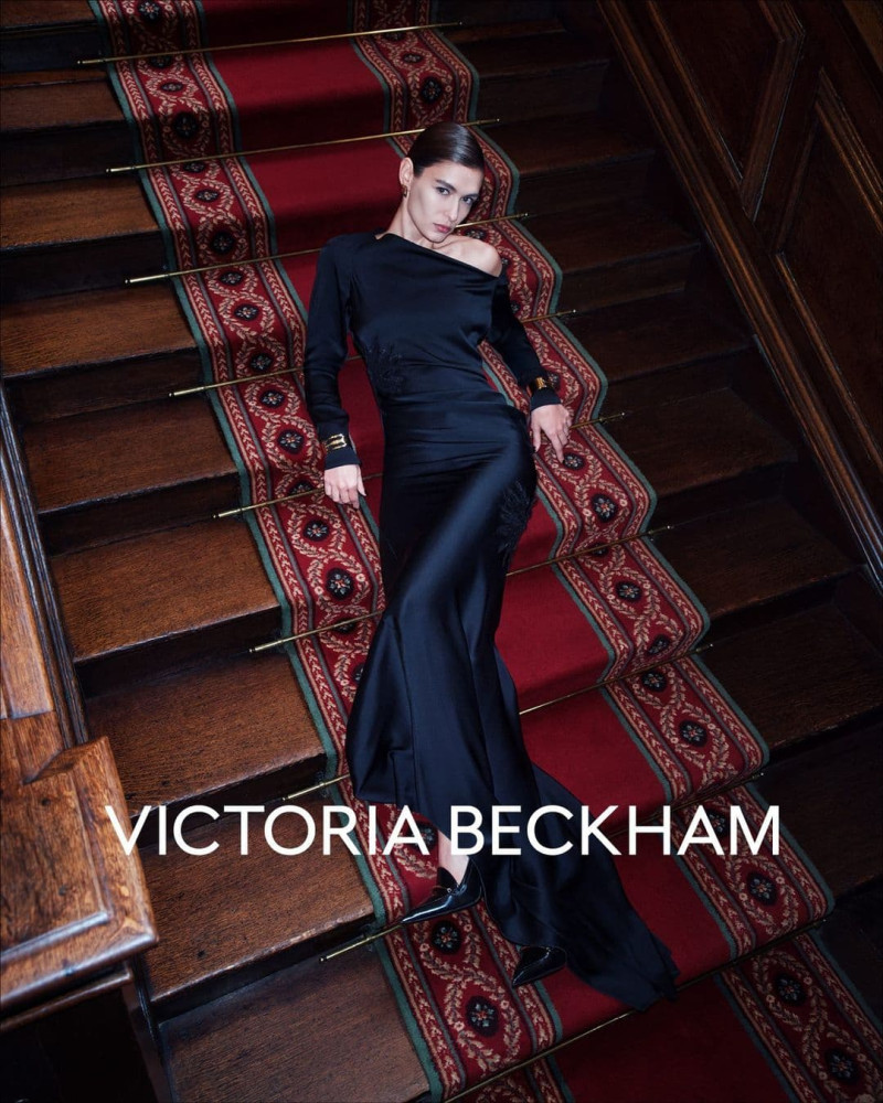 Rayssa Medeiros featured in  the Victoria Beckham advertisement for Holiday 2024