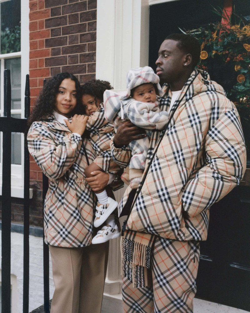 Burberry Wrapped in Burberry: Friends & Family advertisement for Holiday 2024