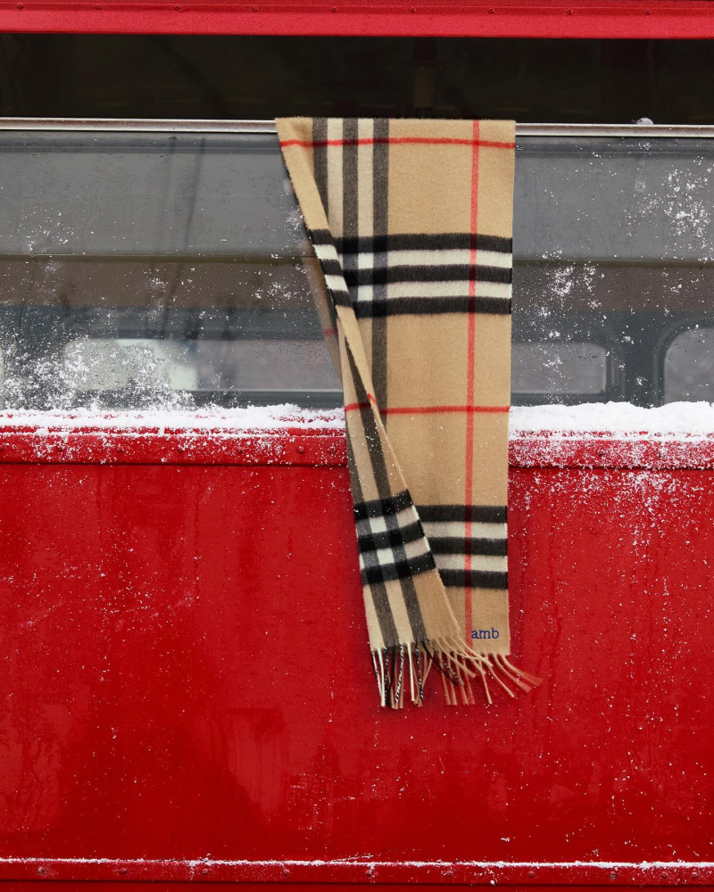 Burberry Wrapped in Burberry: Friends & Family advertisement for Holiday 2024