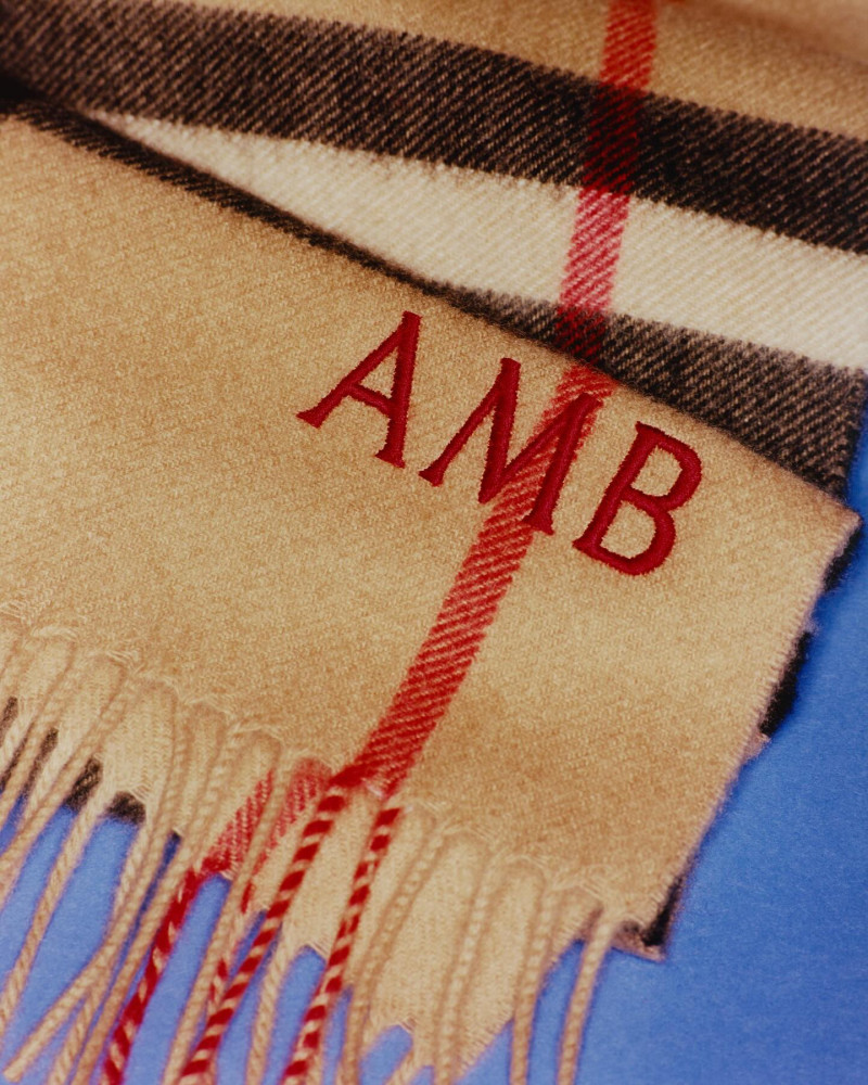 Burberry Wrapped in Burberry: Friends & Family advertisement for Holiday 2024