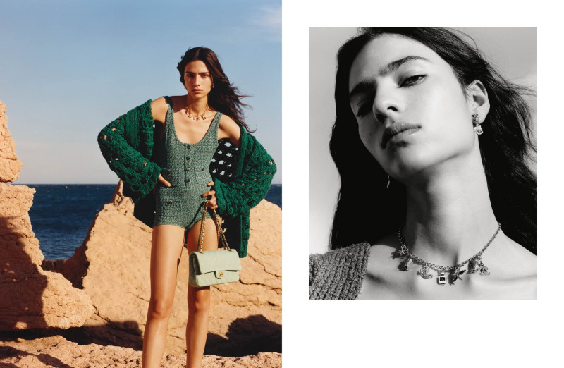 Loli Bahia featured in  the Chanel advertisement for Cruise 2025