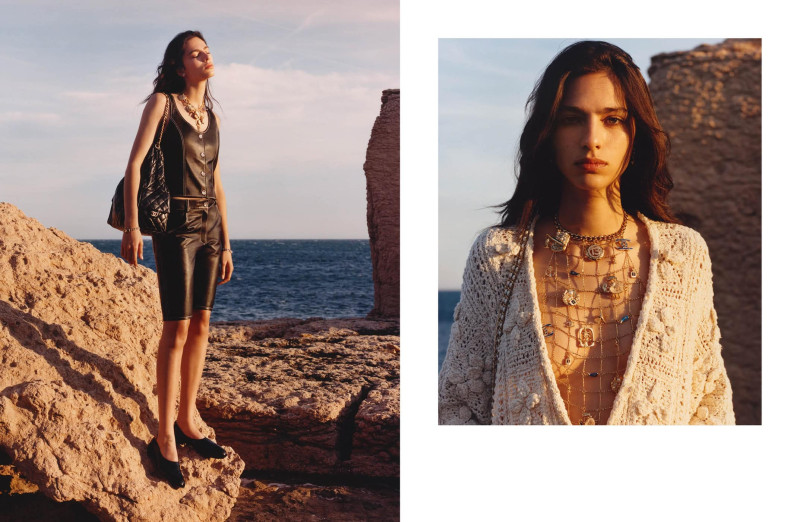 Loli Bahia featured in  the Chanel advertisement for Cruise 2025