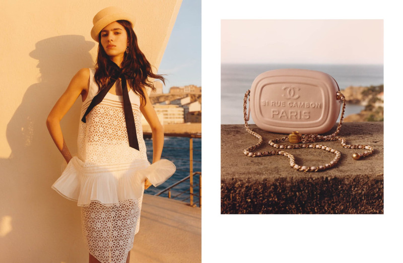 Loli Bahia featured in  the Chanel advertisement for Cruise 2025