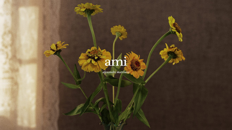 Ami Paris advertisement for Autumn/Winter 2024