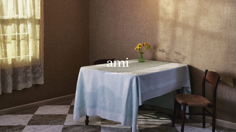 Ami Paris advertisement for Autumn/Winter 2024