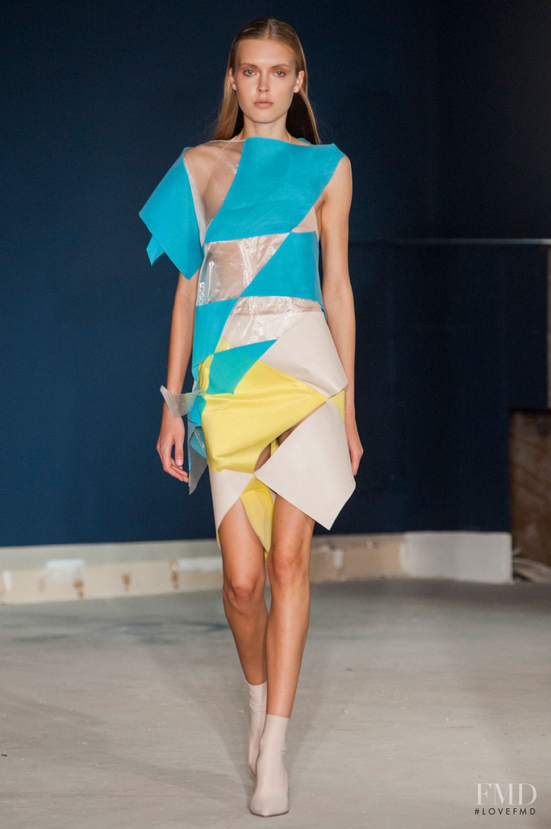 Thomas Tait fashion show for Spring/Summer 2015