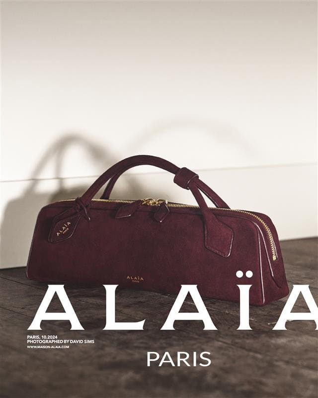 Alaia Winter/Spring 2025 Archetypes advertisement for Winter 2024