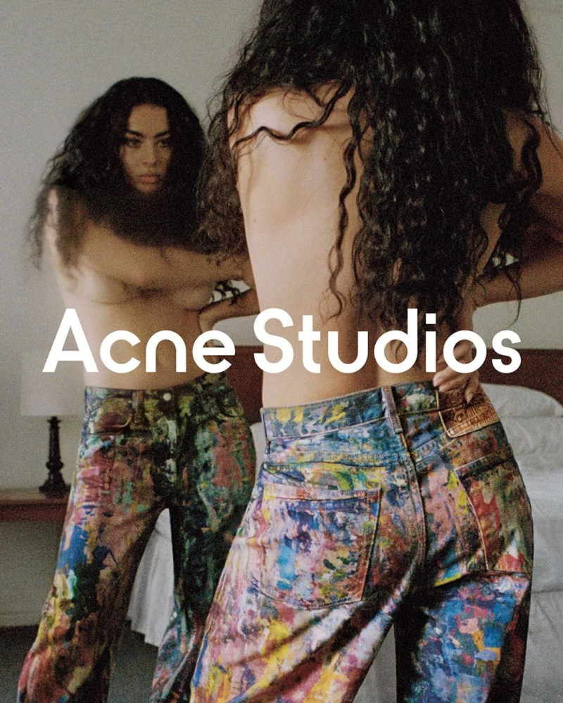 Acne Studios advertisement for Spring 2025