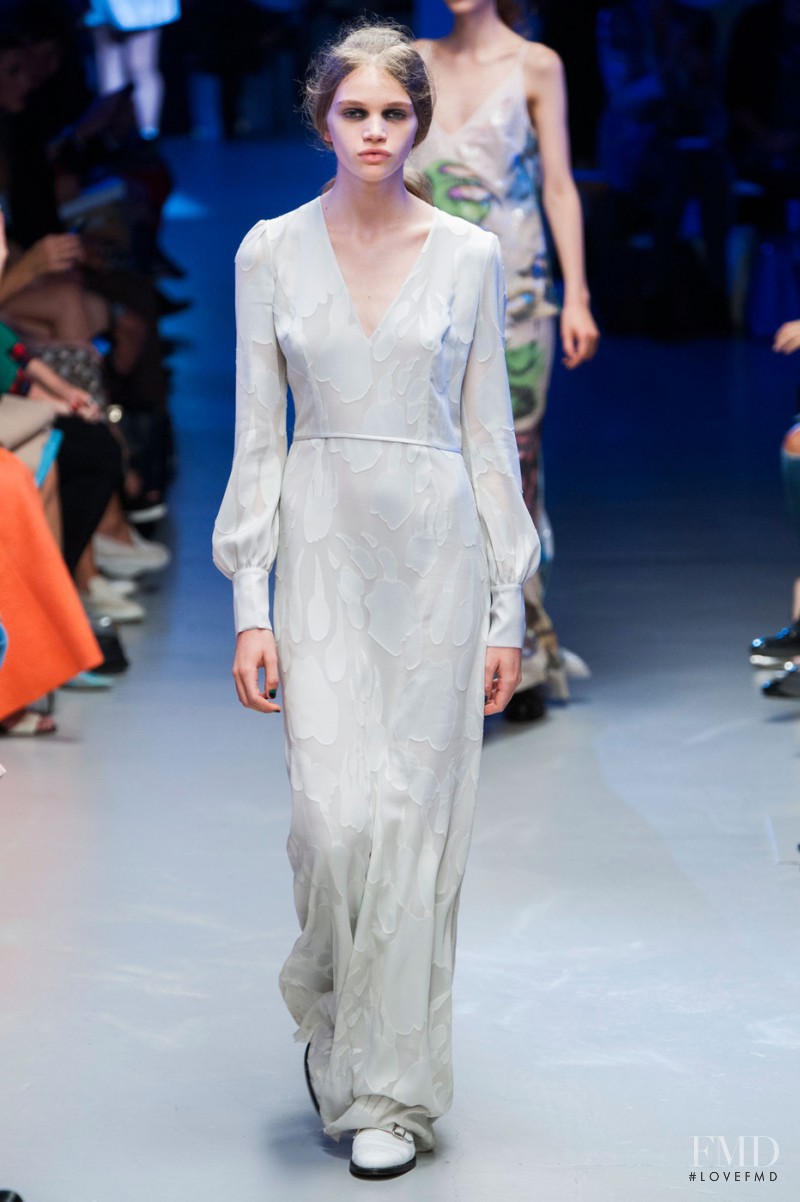 Stella Lucia featured in  the Giles fashion show for Spring/Summer 2015