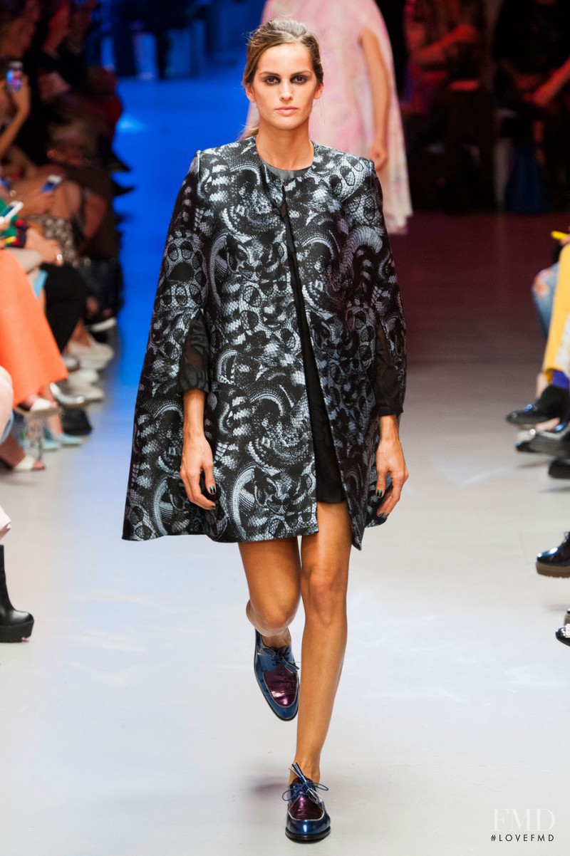Izabel Goulart featured in  the Giles fashion show for Spring/Summer 2015