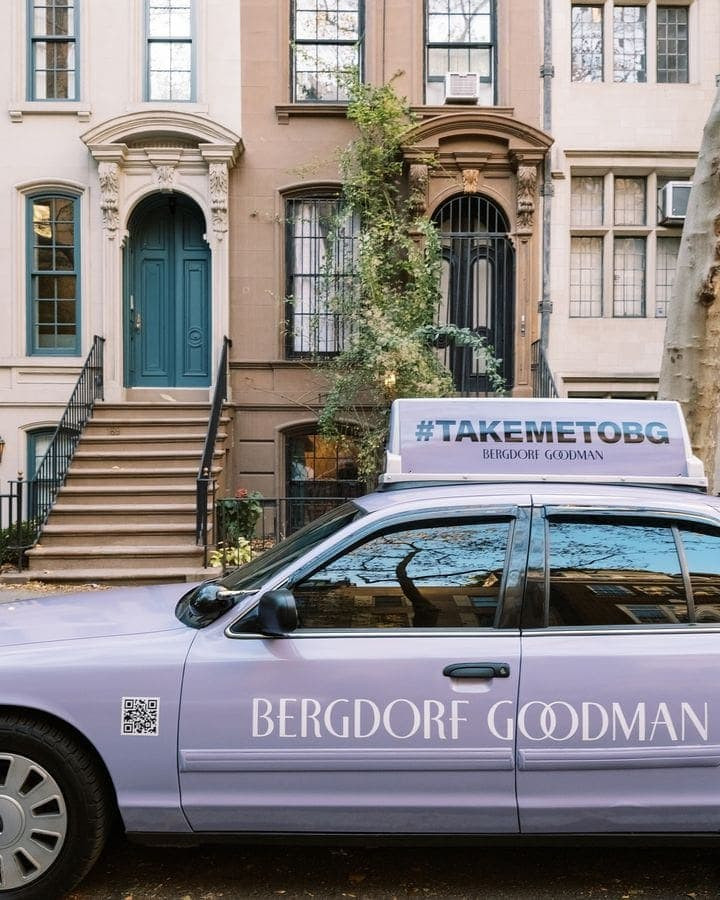 Bergdorf Goodman advertisement for Holiday 2024