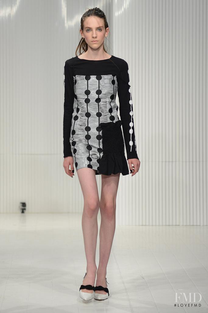 Grace Booth featured in  the Ashley Williams fashion show for Spring/Summer 2015