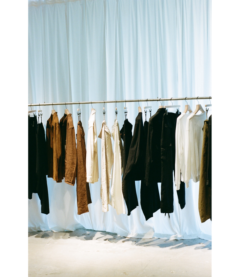 Comoli lookbook for Spring/Summer 2021