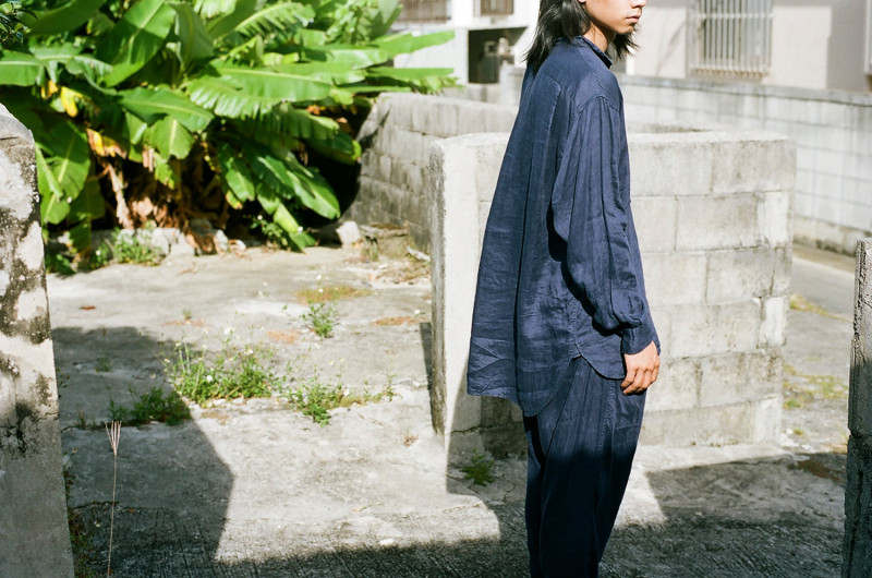 Comoli lookbook for Spring/Summer 2021
