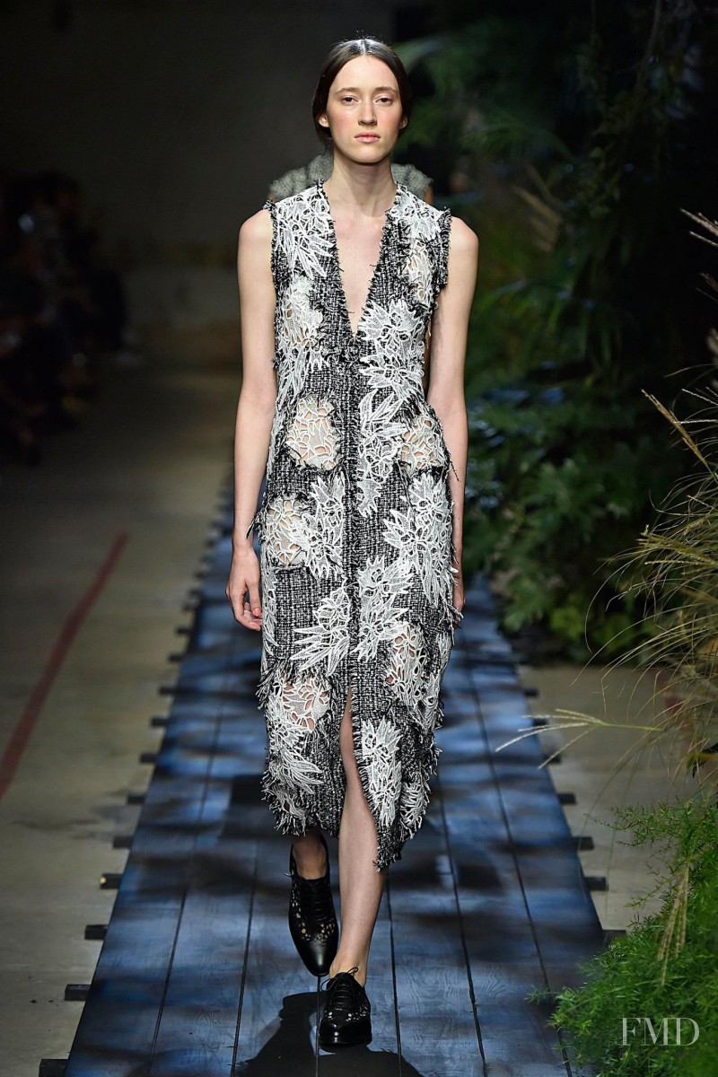 Helena Severin featured in  the Erdem fashion show for Spring/Summer 2015