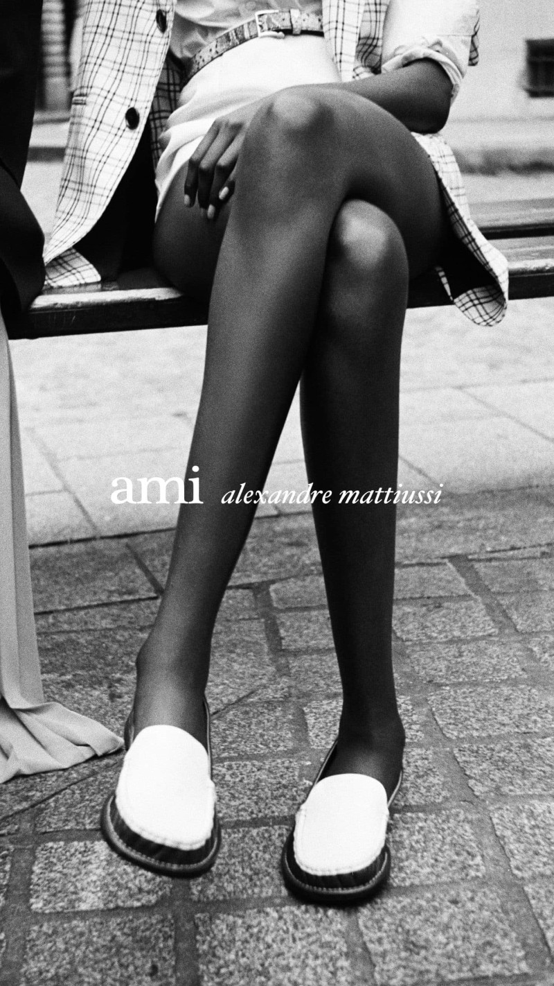 Ami Paris advertisement for Spring/Summer 2025