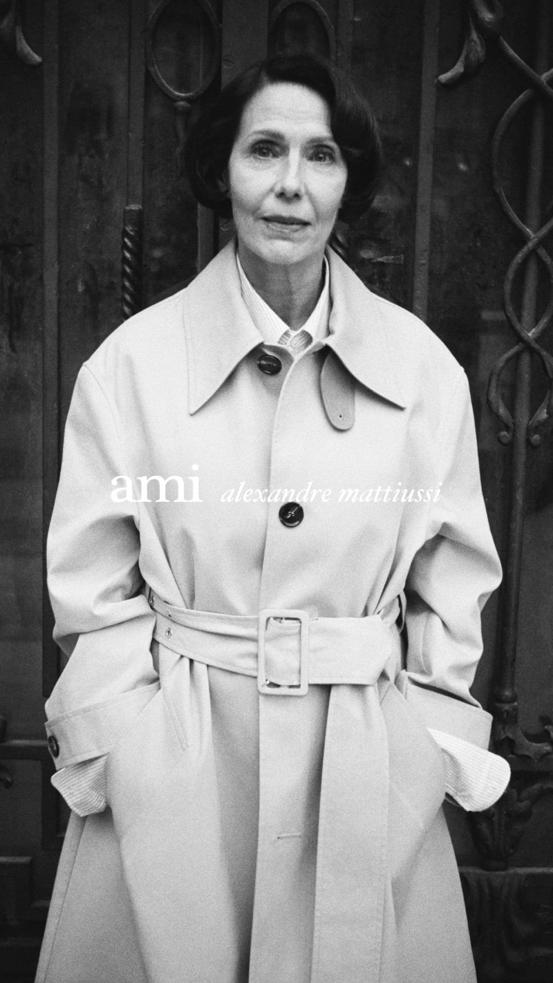 Ami Paris advertisement for Spring/Summer 2025