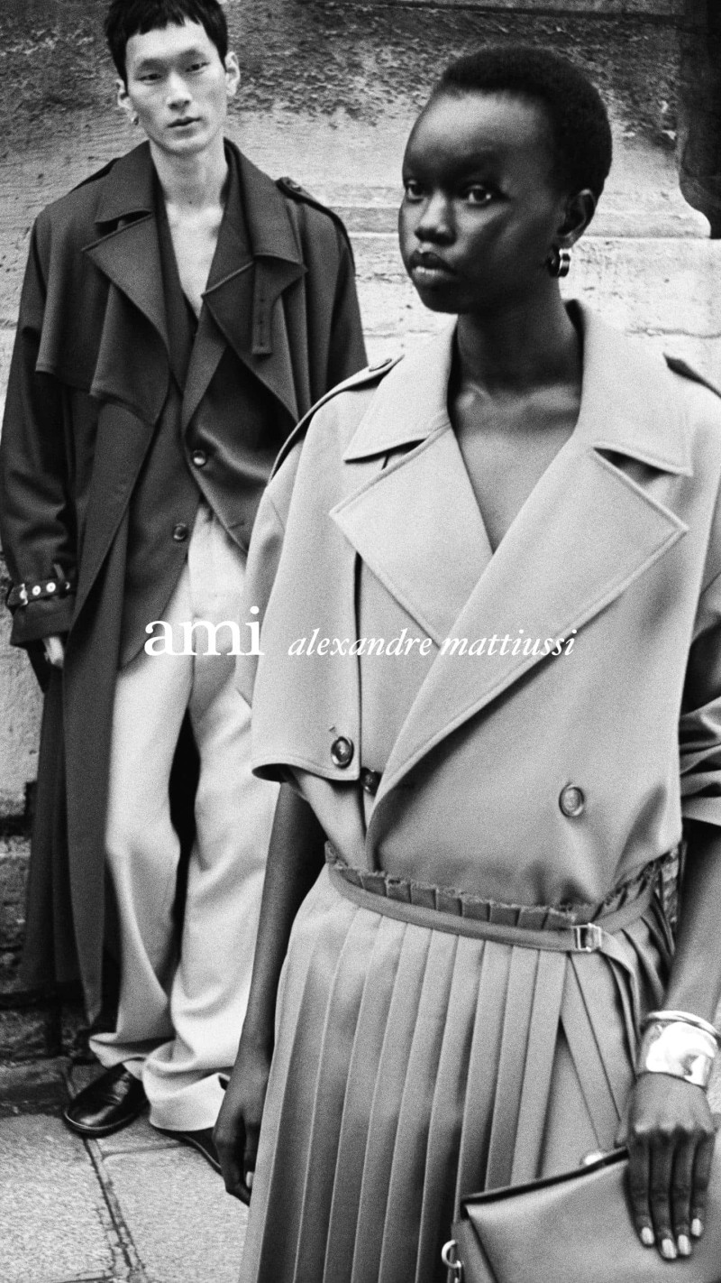 Ami Paris advertisement for Spring/Summer 2025