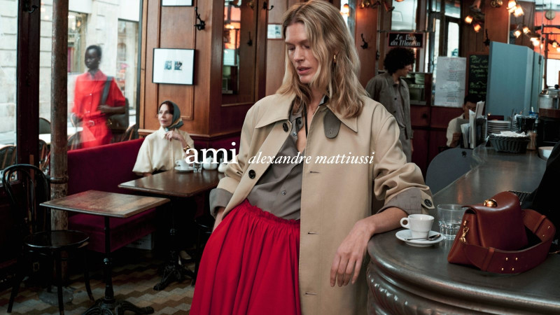 Ami Paris advertisement for Spring/Summer 2025