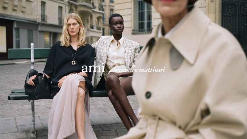 Ami Paris advertisement for Spring/Summer 2025