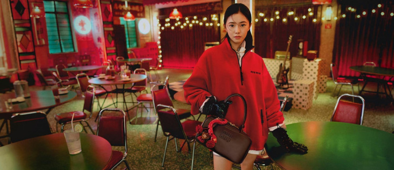 Miu Miu Lunar New Year 2025 advertisement for Spring 2025