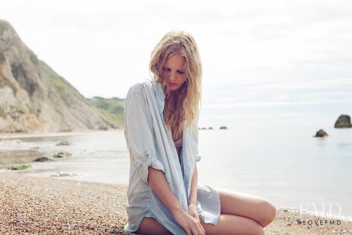 Marloes Horst featured in  the MiH Jeans lookbook for Spring/Summer 2011