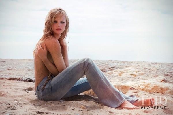 Marloes Horst featured in  the MiH Jeans lookbook for Spring/Summer 2011