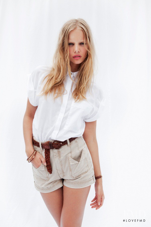 Marloes Horst featured in  the MiH Jeans lookbook for Spring/Summer 2011