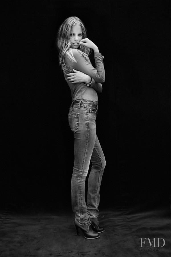 Marloes Horst featured in  the MiH Jeans lookbook for Spring/Summer 2011