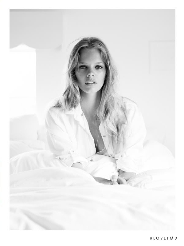 Marloes Horst featured in  the MiH Jeans lookbook for Spring/Summer 2011
