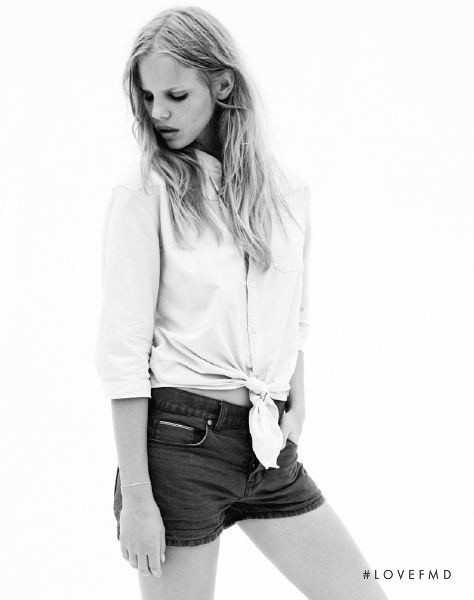 Marloes Horst featured in  the MiH Jeans lookbook for Spring/Summer 2011