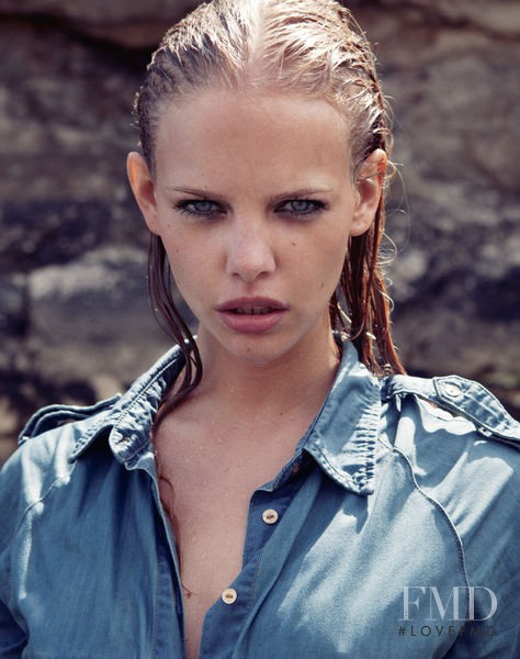 Marloes Horst featured in  the MiH Jeans lookbook for Spring/Summer 2011