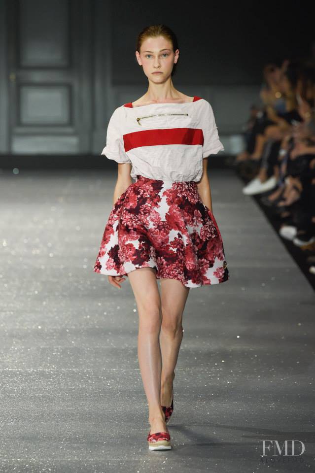 Moncler Gamme Rouge fashion show for Spring/Summer 2015