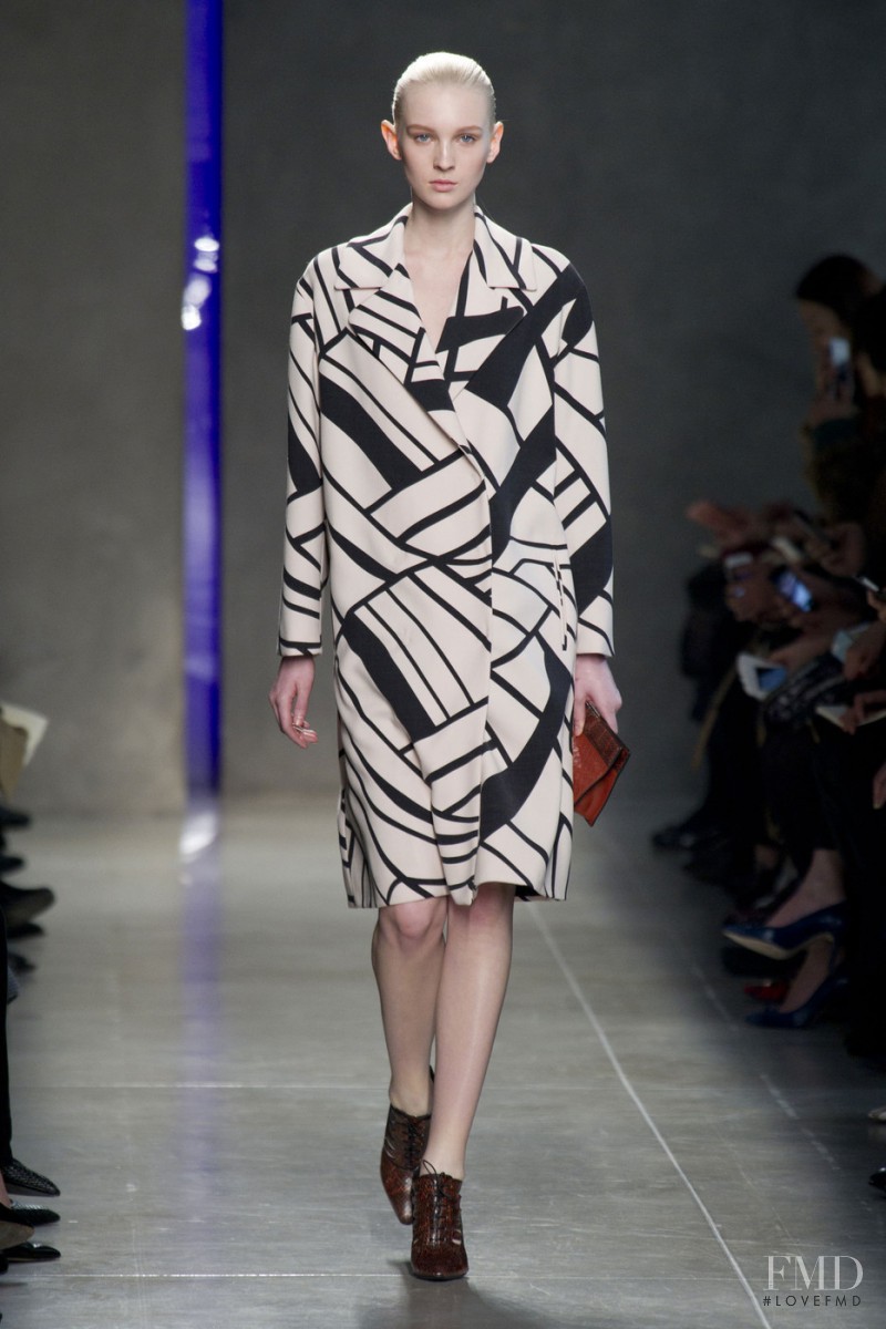 Nastya Sten featured in  the Bottega Veneta fashion show for Autumn/Winter 2014