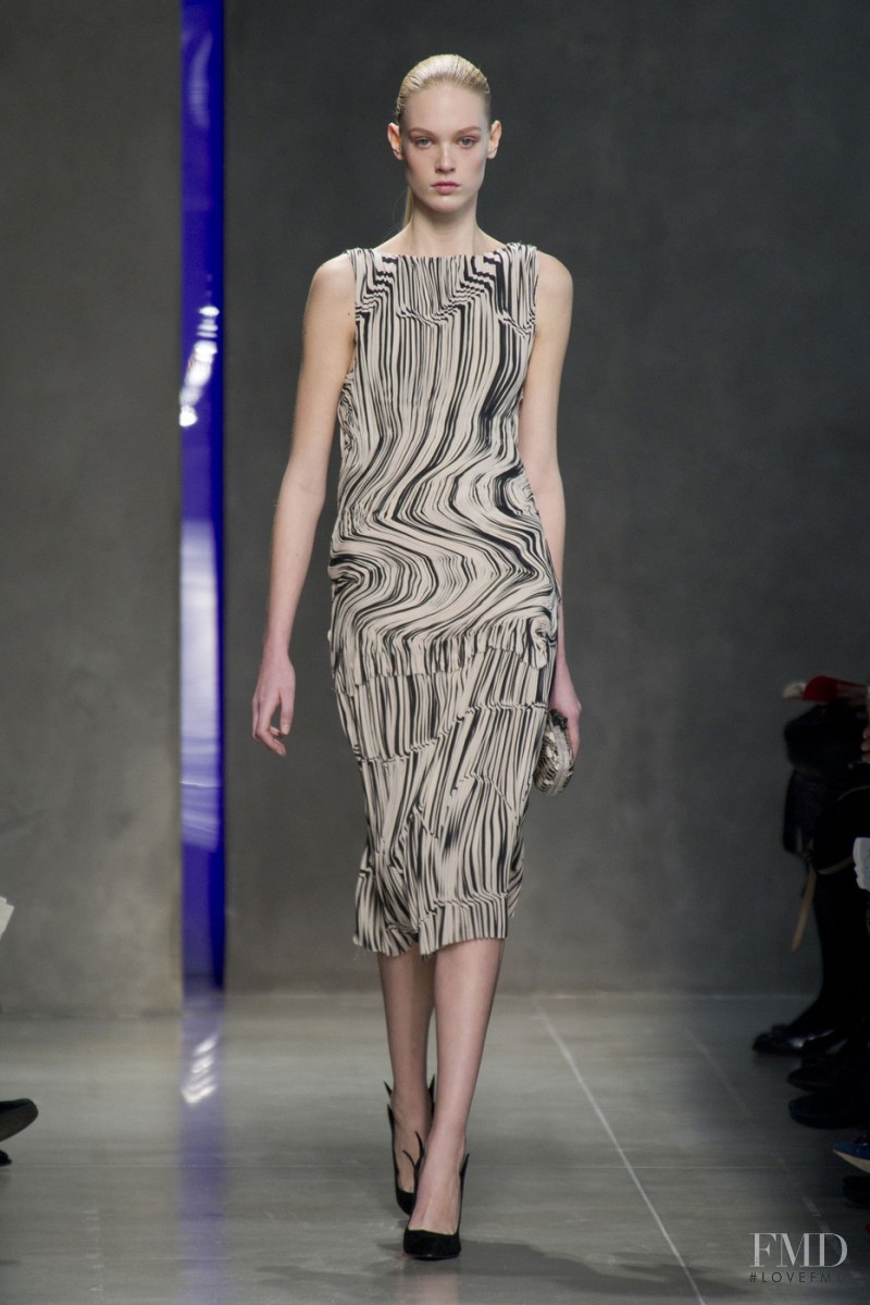 Charlene Hoegger featured in  the Bottega Veneta fashion show for Autumn/Winter 2014