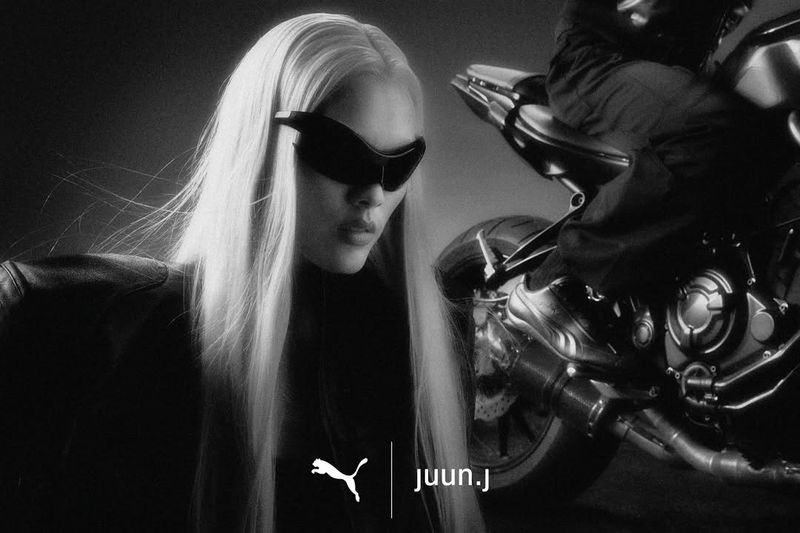 PUMA Juun.J x Puma Speedcat advertisement for Spring 2025