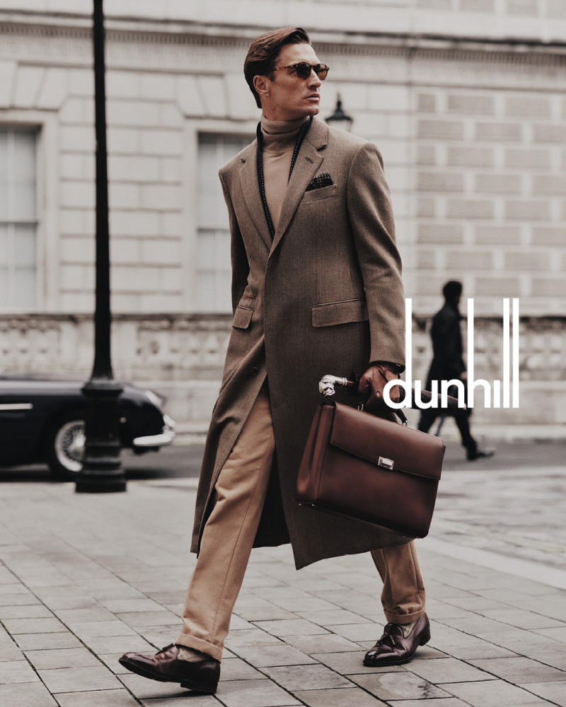 Shaun de Wet featured in  the Dunhill advertisement for Spring 2025