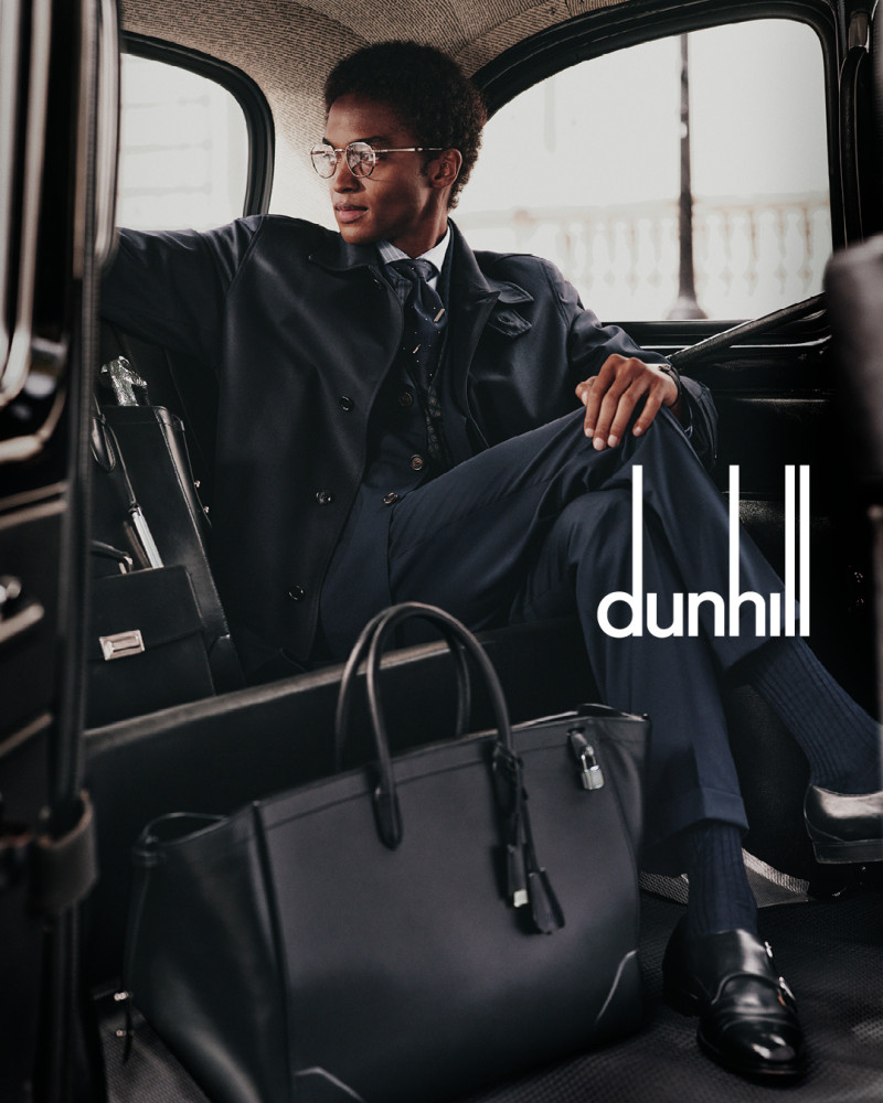 Stan Taylor featured in  the Dunhill advertisement for Spring 2025