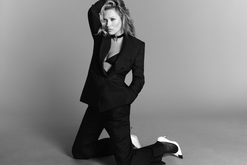 Kate Moss featured in  the Elisabetta Franchi advertisement for Spring/Summer 2025