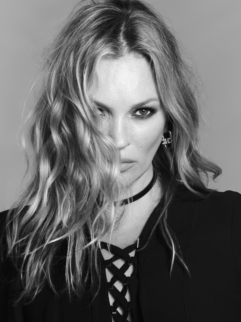 Kate Moss featured in  the Elisabetta Franchi advertisement for Spring/Summer 2025