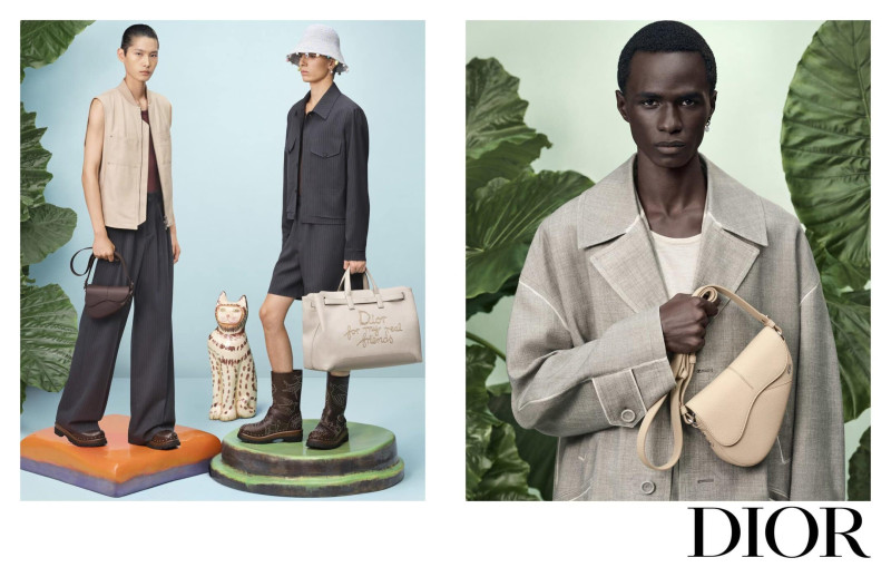 Dior Homme advertisement for Spring/Summer 2025