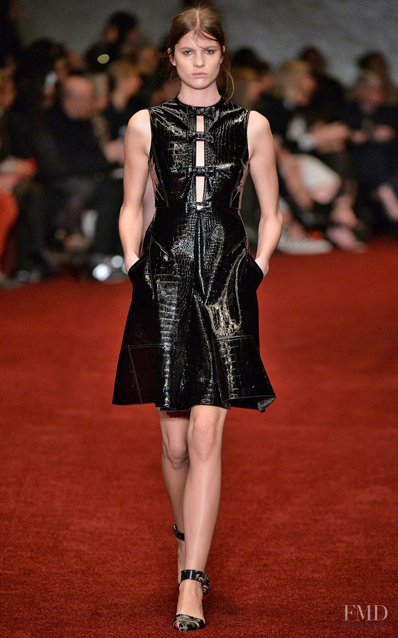 Estee Rammant featured in  the Erdem fashion show for Autumn/Winter 2014