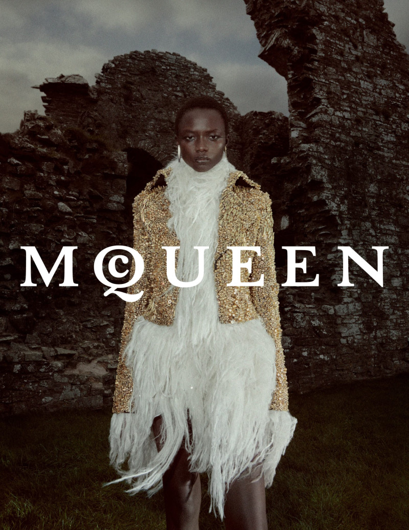 Alexander McQueen advertisement for Spring/Summer 2025