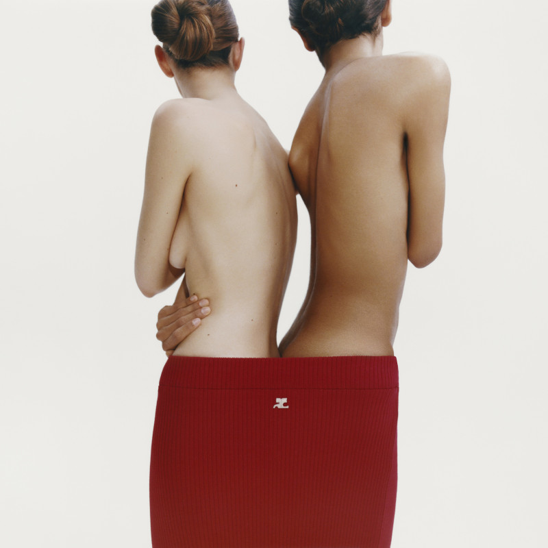 André Courrèges Valentines Day 2025 advertisement for Spring/Summer 2025