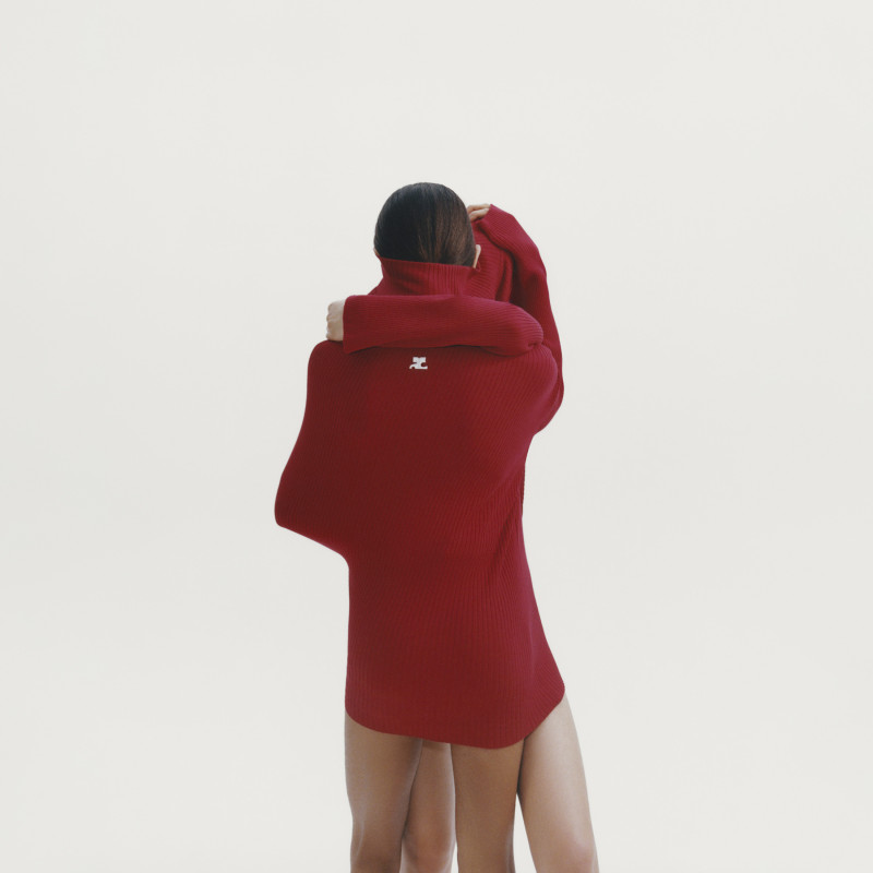 André Courrèges Valentines Day 2025 advertisement for Spring/Summer 2025