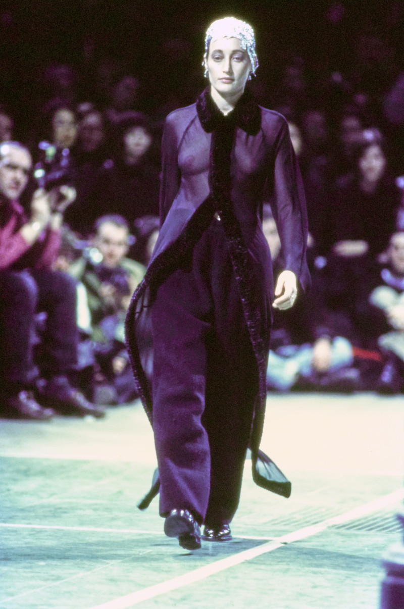 Marie Sophie Wilson-Carr featured in  the Comme Des Garcons fashion show for Autumn/Winter 1993