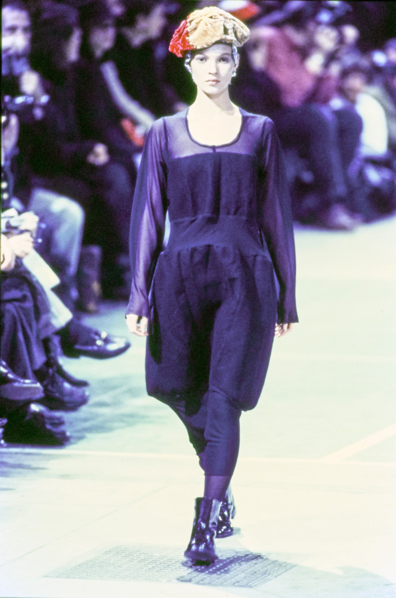Kate Moss featured in  the Comme Des Garcons fashion show for Autumn/Winter 1993