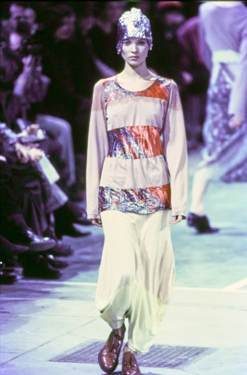 Kate Moss featured in  the Comme Des Garcons fashion show for Autumn/Winter 1993