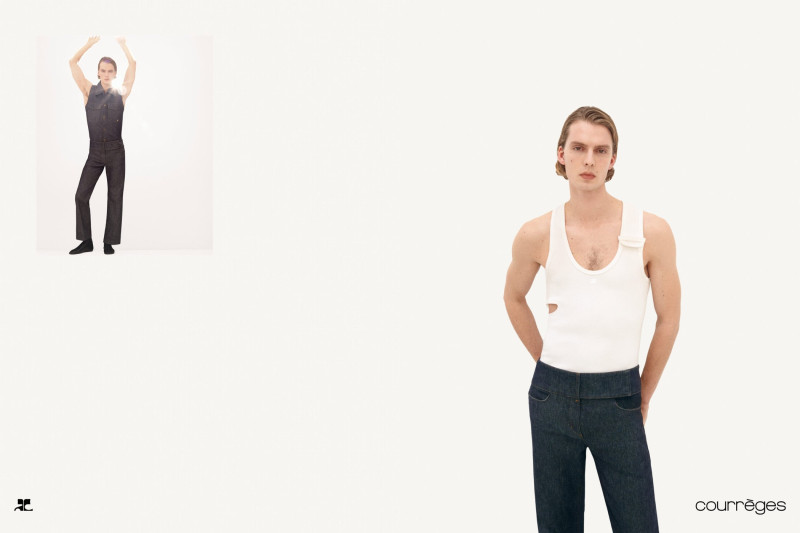 André Courrèges advertisement for Spring/Summer 2025
